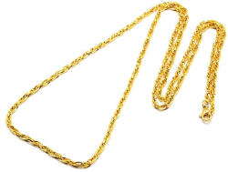  Arany Színű Nemesacél Nyaklánc - gyongykavics - 2 500 Ft