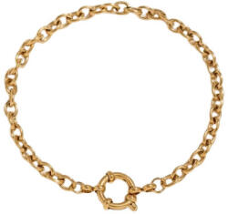  Arany Színű Nemesacél Charm Nyaklánc - gyongykavics - 2 800 Ft