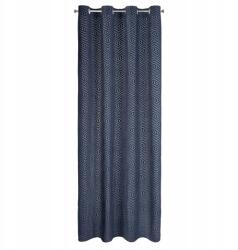 Eurofirany Kész Függöny Inga 140X250 CM Sötétkék (designerska - gotowa - Wzory)