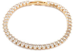  Arany Színű Cirkónia Strasszos Tenisz Karkötő Karlánc - gyongykavics - 2 100 Ft