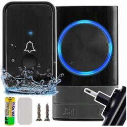 Stator Vezeték Nélküli Kapucsengő Elemes Kapuhoz Vízálló Külső (D998)