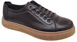 Ciucaleti Pantofi barbati casual din piele naturala Negru Gold GKR122N, marimea 44