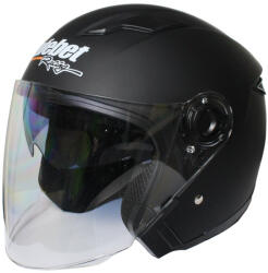 Roy Casca moto semi-integrala cu ochelari pentru adulti, Safebet HF-223, culoare negru, marime XL (ROY10397) - mxenduro