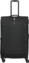 Travelite Troler de cala mare(L) Travelite Umbria cu pliuri extensibile, Negru Valiza