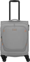 Travelite Troler de cabina (S) Travelite Umbria , cu pliuri extensibile Gri Valiza