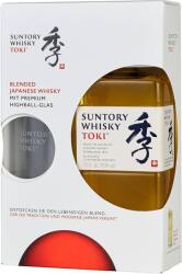 Suntory Toki Suntory - Toki Japanese Blended Whisky + 1 pahar - 0.7L, Alc: 43%