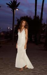 Prettylittlething IC86108 Prettylittlething Ruha Maxi Flitterekkel Díszítve (52) Xs