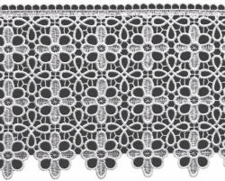 Markizeta Mg 73364M Gipsz csipke fehér 20cm széles Ár! ! (73364)