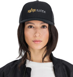 Alpha Industries șapcă ALPHA INDUSTRIES - Alpha Label - black_106901