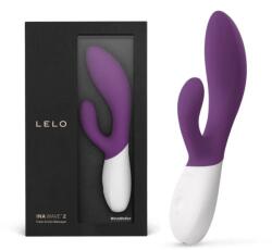  G-точка и клиторен вибратор, усетете движенията, 20см. - Ina Wave 2 Plum (LELO008465)