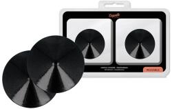  Пастиси за зърна, многократна употреба - Nipple Covers Circles Black (D-230195)