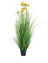 AdTrend Floare artificiala in ghiveci verde galbena 15 x 120 cm (107393)