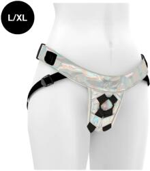  Фентъзи пенис колан, иридесцентен - Mythology Fantasy Harness L/XL (D-231929)