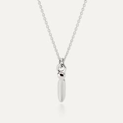 Giorre Nyaklánc felfújható I betűvel, 925 ezüst, platina bevonattal hossza 38 cm