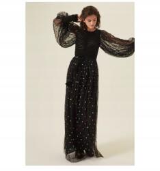  Outlet Manoush Colors Dots fekete hosszú ruha