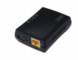 ASSMANN Multifunkciós nyomtatószerver/Print server 1xUSB 2.0 Hálózati hub, Nas, 1x (DN-13020)