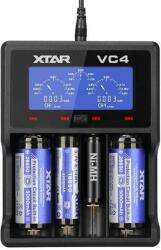 XTAR Incarcator universal LI-ION NI-MH NI-CD 1-4buc XTAR-VC4 (VC4) - habo Incarcator baterii