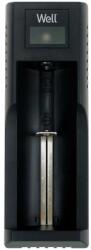 well Incarcator acumulatori litiu-ion 1 canal Well Pace USB 10400 14500 16340 17670 18350 18500 18650 26650 (CHAR-LI-PACE-WL) Incarcator baterii