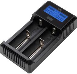 Home by Somogyi Incarcator acumulatori 2x Li-ion/Ni-Mh protectie la scurtcircuit supratensiune detectie polaritate inversa HOME (SBC 2) Incarcator baterii