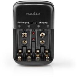 Nedis Incarcator acumulatori NiMH AA/AAA/E-Block 9V Nedis (BACH07) Incarcator baterii