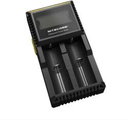 NITECORE Incarcator Universal acumulatori X2 LCD 230V Digicharger D2EU NITECORE (Digicharger D2EU) - habo Incarcator baterii