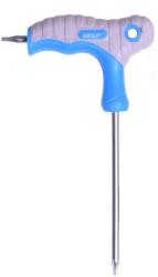 MEGA Cheie negativa tip T TORX T45 200mm din otel crom-vanadiu maner cauciuc antiderapant soft-touch MEGA 48617 (48617) - habo Surubelnita