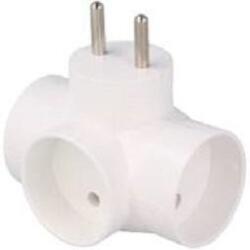 TIMEX-ELEKTRO R-30/S Conector AC supply splitter Layout 2P white TIMEX-ELEKTRO (R-30/S)