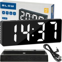 BLOW Ébresztőóra Elektronikus Led Óra Digitális Álló Hőmérő Riasztás Dátum (50-350#)