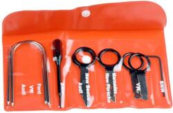4CarMedia Set 10 chei pentru demontare radio Audi BMW Ford Mercedes kit 4CarMedia KLUCZ-65.229 (KLUCZ-65.229) - habo Surubelnita