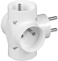TIMEX-ELEKTRO R-48 Conector AC supply splitter Layout 2P+PE white TIMEX-ELEKTRO (R-48)