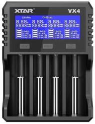 XTAR Incarcator Universal Smart XTAR VX4 Visible Mixer 1.2V 1.5V 3.2V 3.6V 3.7V (VX4 KIT) Incarcator baterii