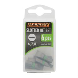 HANDY Set biti 6 piese in cutie de stocare 10604 HANDY (10604) - habo Surubelnita