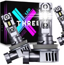  Izzók H11 Led Homologizáció Canbus Izzó Fehér Fény +1000% Canbus 80W