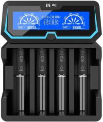 XTAR Incarcator universal acumulatori x4 LCD 230V XTAR X40BBJ13683 (X40BBJ13683) - habo Incarcator baterii