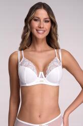 Ava melltartó 2199 Soft Puha Csipkés Melltartó Kényelmes Fehér (Ava:5900965089186)