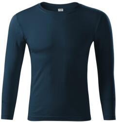 MALFINI Tricou cu mânecă lungă Progress LS - Albastru marin | 2XL (P750217)