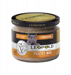 Leopold Pástétom mousse bárányhússal macskáknak 300g (tégely)