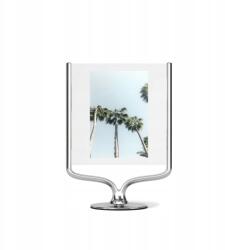 Umbra Ezüst színű, stílusos képkeret hálószobába, komódra, ajándékba Wishbone XX (1020820-158)