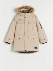 Reserved KU5102 Bélelt Kapucnis Kabát Fiú Szőrme (52) 158