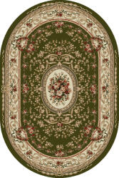 Delta Carpet Covor Clasic, Lotos 568, Verde, Oval, Diverse Dimensiuni, 1800 gr mp (4823057501667) Covor