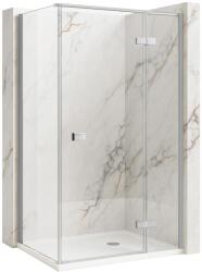 Rea Cabina de dus Rea Atlas cu deschidere pe stanga 80x90 cm crom (KPL-K4462)
