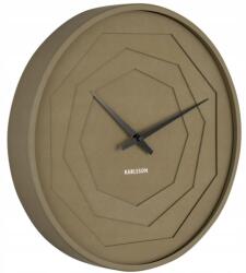 Karlsson Falióra sötét zöld modern nappaliba, konyhába Layered Origami (KA5850MG)