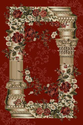 LOTOS Covor Clasic, Lotos Coloane 532, Grena, Diverse Dimensiuni (4823057603163 / 2211698191934) Covor
