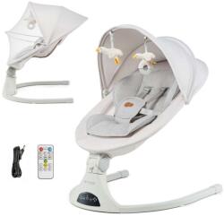 KinderKraft Бебешки шезлонг 2 в 1 KinderKraft - Tulsy, Beige (KBTULS00BEG0000) - baby