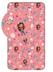 Jerry Fabrics Pamut ágytakaró 90x200 + 25 cm - Gabby's Dollhouse (23FT443)