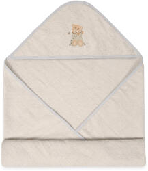 Babymatex Törülköző kapucnival MAXI 100x100 cm - Szürke (MX-43366)