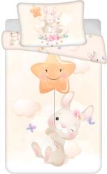 Jerry Fabrics Ágynemű 100x135 + 40x60 cm - Bunny Star (J-24BS071)