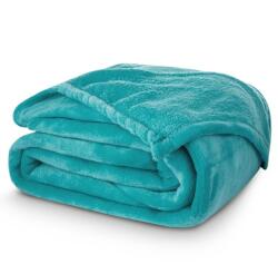 TipTrade Mikroplüss takaró 150x200 cm - Türkiz (T-580817)