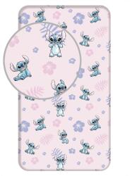 Jerry Fabrics Pamut ágytakaró 90x200 + 25 cm - Lilo and Stitch "Pink (J-23FT413)