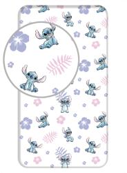 Jerry Fabrics Pamut gumis lepedő 90x200 cm 90x200 + 25 cm - Lilo és Stitch (J-23FT232)